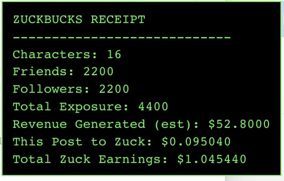 ZuckBucks Logo